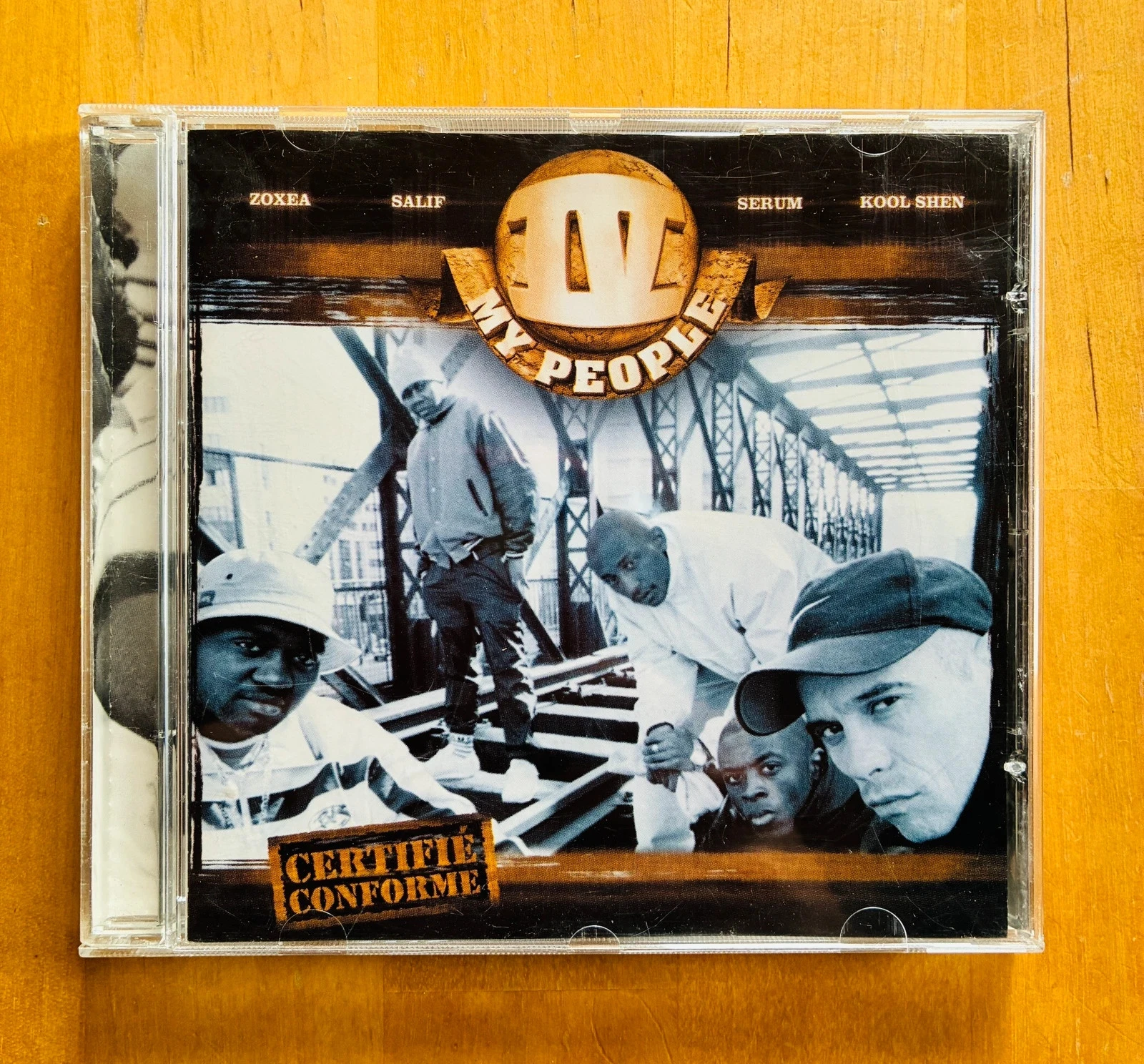 CD IV My People Certifié Conforme.